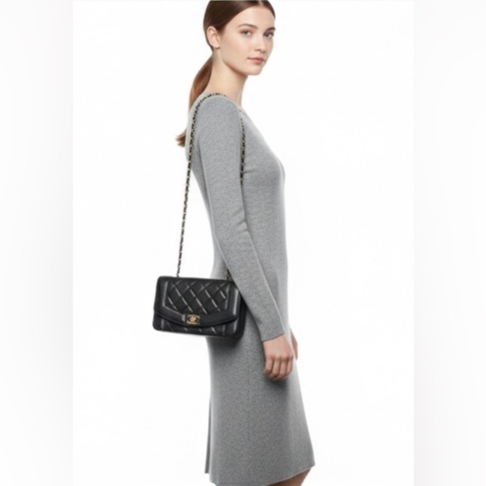 CHANEL Vintage Small Diana Flap Bag - Picture 13 of 13